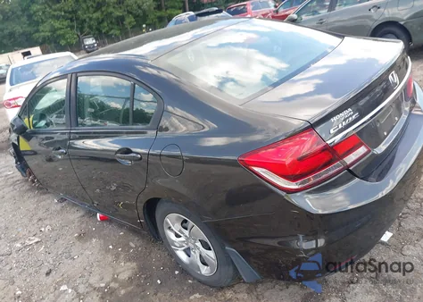 2013 Honda Civic Lx из США, поврежденный, VIN 19XFB2F52DE028480